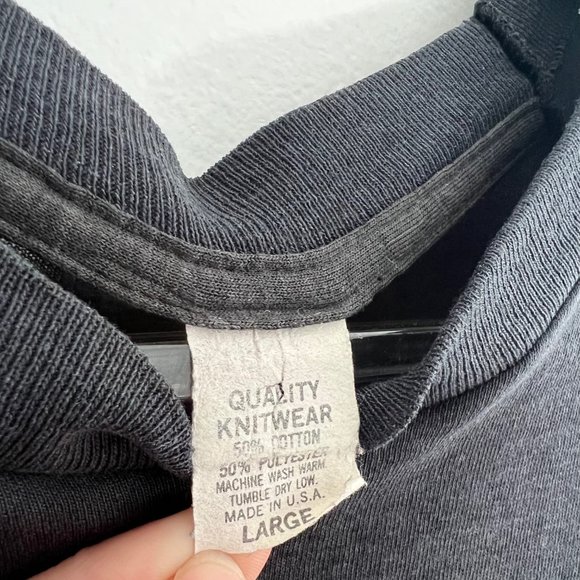 Authentic Vintage Nirvana Nevermind tshirt - 90s band rock shirt - Kurt Cobain - Picture 6 of 7